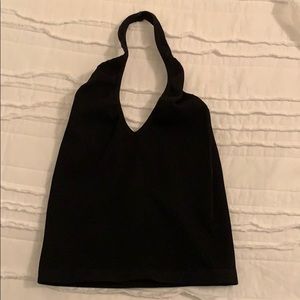 UO ribbed halter top